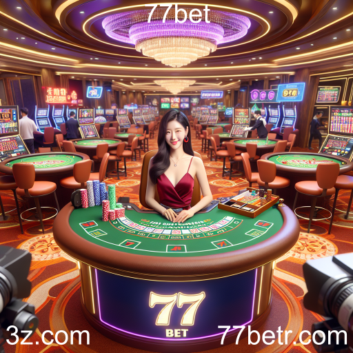 Experimente a Emoção do Cassino Ao Vivo no 77bet